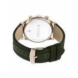 Titan Neo Splash Green Dial Analog Fabric Strap Men's Watch-1805WP01