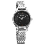 Titan Karishma Quartz Analog Black Dial Silver Watch For Women-2679SM02