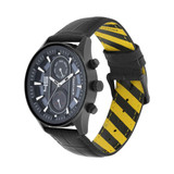 Fastrack Fastfit Analog Black Dial Leather Strap Men Watch-3224NL01