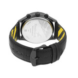 Fastrack Fastfit Analog Black Dial Leather Strap Men Watch-3224NL01