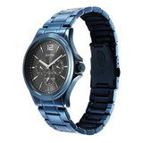 Titan Neo Splash Anthracite Dial Multi Stainless Steel Strap Watch for Men-1698QM01