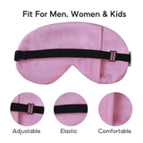 MINISO Super Soft Adjustable Eye Mask for Sleeping