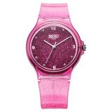 Zoop by Titan Glitter Quartz Analog Pink Dial Watch for Kids-26030PP03
