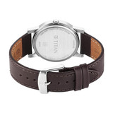 Titan Karishma Brown Dial Analog Leather Strap Men's Watch-1644SL01