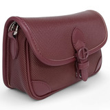 Sophisticated Chrisbella Bag With Double Straps-Maroon