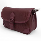 Sophisticated Chrisbella Bag With Double Straps-Maroon