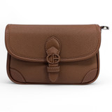 Fashionable Chrisbella Bag With Dual Strap-Brown