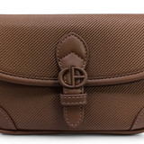 Fashionable Chrisbella Bag With Dual Strap-Brown