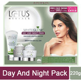 Lotus Herbals WhiteGlow - Day and Night Pack (With 100g Free Face Wash) - Special Offer Lotus Herbals WhiteGlow - Day and Night Pack (With 100g Free Face Wash) - Special Offer