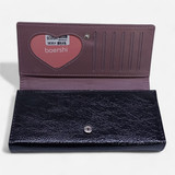 Elegant Bi-Fold Black Ladies Wallet