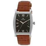 Titan Black Dial Analog Watch for Men (1530SL02)