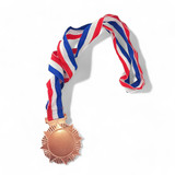 World's Prettiest GF Engraved on Bronze Star Shaped Medal