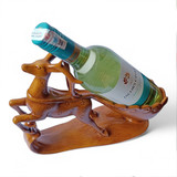 Jacob's Creek White Wine 750ml & Stylish Deer Wine Holder