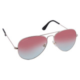 Fastrack Pink Aviator Sunglass for Men-M165PK33