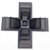 4-Layered Explosion Gift Box in Black (Large)