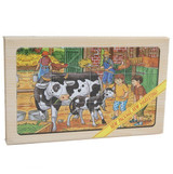 4 in 1 Wooden Picture Puzzles - Farm - Send GIfts to Nepal