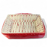 Small Charming Red Net Metal Basket (5-8 items)