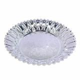 Silver-Coated Aluminium Round Tray