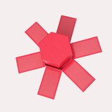 3 Layered Explosion Gift Box - Red