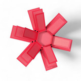 3 Layered Explosion Gift Box - Red