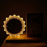 Elegant Photo Frame With USB Operated LED Lighting Clock