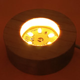 LED Crystal Lamp with Love & Rose Detailings