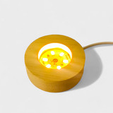 Happy Birthday Crystal Ball Lamp with LED Light