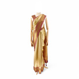 Traditional Kanjivaram Banarasi Silk Saree with Unstitched Blouse