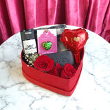 Valentine's Day Luxury: Muffler, Perfume & Wallet Gift Set for Him