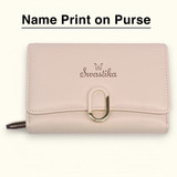 Elegant Ladies Wallet with FREE Name & Butterfly Accent