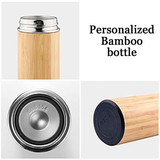 The Perfect Blend: Bamboo Bottle, Wooden Pen & Coffee Set