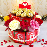 Sweet Layers: KitKat, Roses & Ferrero Rocher