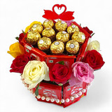 Sweet Layers: KitKat, Roses & Ferrero Rocher