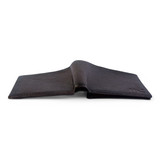 Bi-Fold Leather Wallet for Men – Customized with Zodiac & Engraved Wooden Box