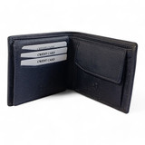 Personalised Navy Blue Zodiac Sign Printed Wooden Box With Custom Wallet