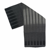 Men's Checkered Cashmere-Wool Muffler – Black & Gray