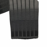 Men's Checkered Cashmere-Wool Muffler – Black & Gray