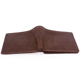 Unique Brown Personalized Leather Wallet For Dad