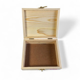 Personalized HZ Brown Wallet with Custom Wooden Box