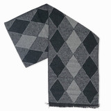 Men's Classic Plaid Muffler – Thick & Cozy Winter Accessory