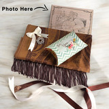 Personalized Plaque with Scarf, Saree Pin & Almonds 200g