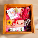 Graceful Mom Gift Box: Saree & Accessories Graceful Mom Gift Box: Saree & Accessories