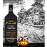 Engrave Old Durbar Whisky Birthday Gift with Engraved Name
