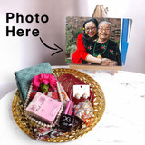 Personalize Frame with Beauty Tray Combo for Mom