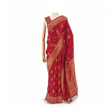 Customize Greeting Card with Saree Combo for Mom
