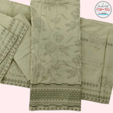 Mint Green Cotton Kurtha Set