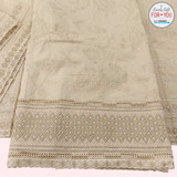 Light Yellow Cotton Kurtha Set Giftmandu