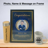 Corporate Frame, Mug and Bamboo Bottle Combo