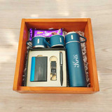 Customized Gift Set with Cadbury Chocolate & Stainless Bottle
