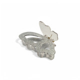 Butterfly Shaped Glittery Hair Clip-Colour may vary